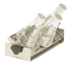 Angle rack for Erlenmeyer flasks (Erlenmeyer flask of 50 – 500ml)